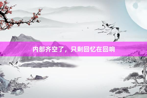 内部齐空了，只剩回忆在回响